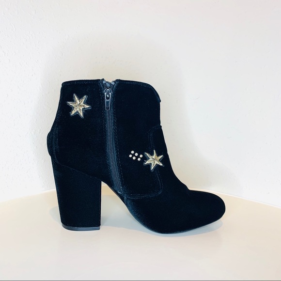 Mix No.6 Velvet Pearl Black Women’s Booties Size 9.5 NWT - Picture 6 of 8